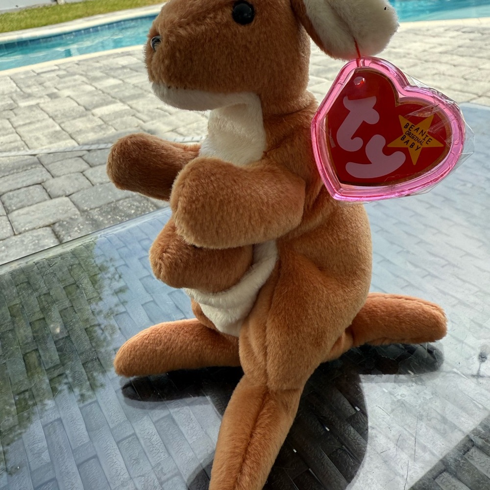 TY Beanie Babies Kangaroo Plush